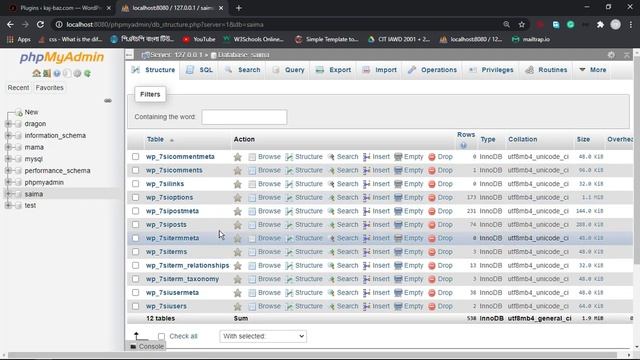 How to delete or remove database phpmyadmin || bangla смотреть онлайн