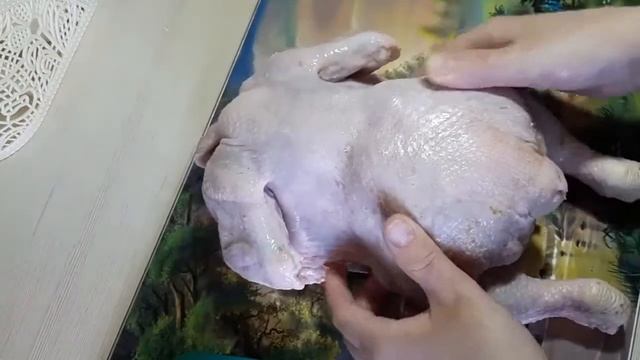 Сочная курица в духовке