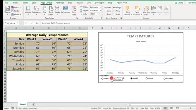 Print Area in Excel - Tutorial смотреть онлайн