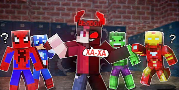 Майнкрафт но я Мальчик с силой Дьявола в Школе Супергероев смотреть онлайн