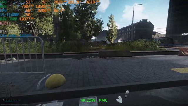 Escape From Tarkov RTX 4070 Ti + i5-11400F 1440p & 4K _ Online смотреть онлайн