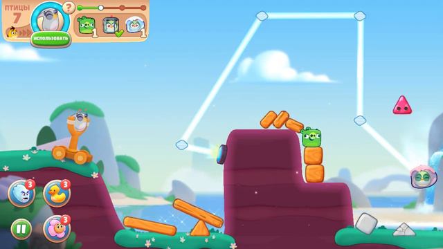 Angry Birds Journey уровень 49 смотреть онлайн