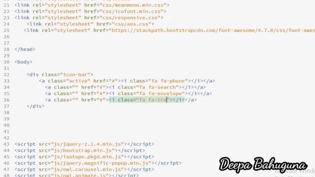 How to use Fontawesome in HTML and CSS ? смотреть онлайн