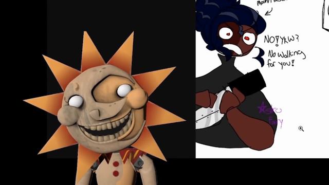 Sun and Moon as HUMANS! Fan Art Reaction смотреть онлайн