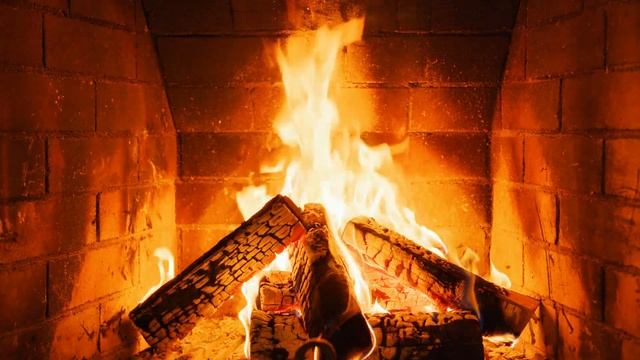 ? The Best Burning Fireplace 4K (10 HOURS) With Crackling Fire Sounds NO MUSIC Close Up Fireplace 4