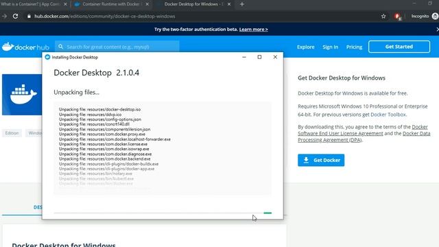 Docker Introduction (Part-3) | Docker Install and Setup - windows | Docker Tutorial for Beginners смотреть онлайн