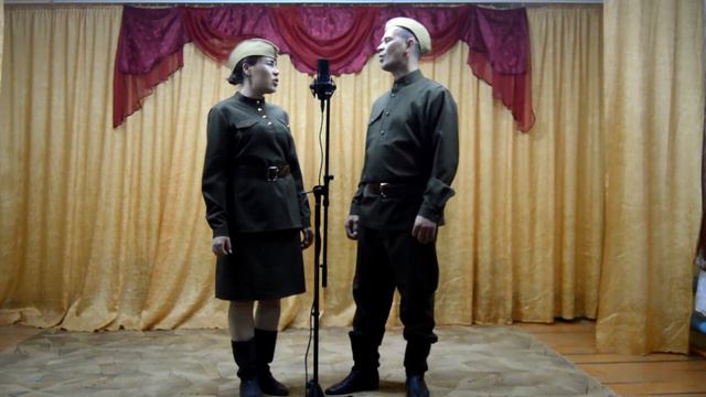 Песня «Темная ночь», исполняют Яковлев Геннадий и Кузьмина Татьяна, Русско-Сорминский сельский клуб смотреть онлайн