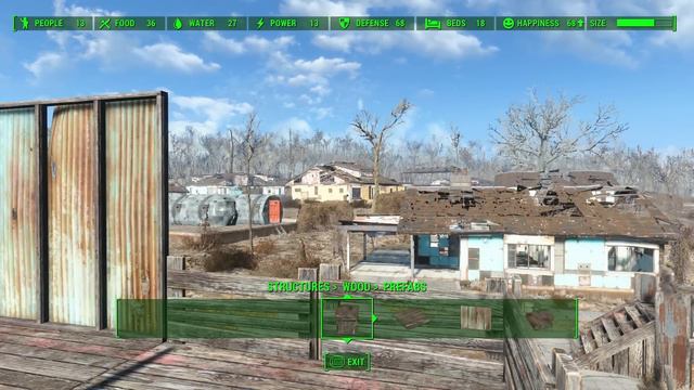 Fallout 4 - Building a Settlement House смотреть онлайн