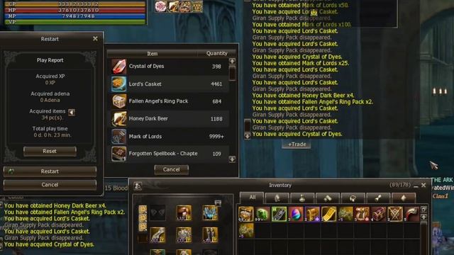 6000 Giran Supply Chest / Lineage2 eu official server Core смотреть онлайн