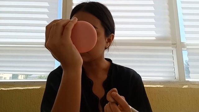 туториал на мой макияж//мой тип кожи и использование спф крема//пятнистая техника нанесения макияжа