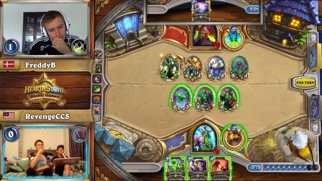 Denmark vs. Malaysia - Group F - 2017 Hearthstone Global Games - Week 8 смотреть онлайн