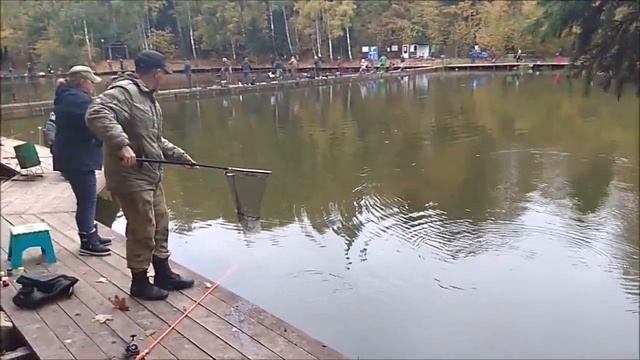 Форель ловится и на активные, и на пассивные снасти. Клёвое место, Лосиный остров, нижний водоём. смотреть онлайн