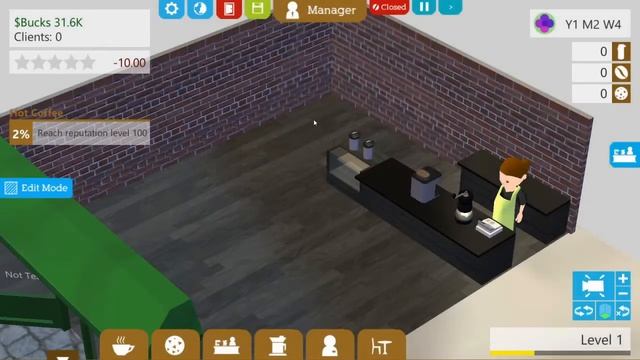 Small Steps/Coffee Shop Tycoon/Lets Play ep1 смотреть онлайн
