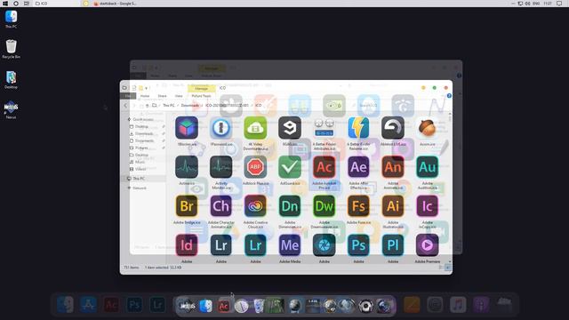 🍎🍎🍎 MacOS Big Sur theme for Windows 10 + Finderbar + Buttons on left | Customize Windows 10 look смотреть онлайн