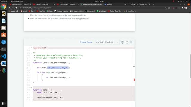 Day 2 : Loops | 10 Days of Javascript смотреть онлайн