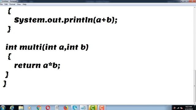 Member Function Example in JAVA? смотреть онлайн