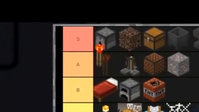 MINECRAFT BLOCK TIER LIST | BEST BLOCKS RANKED ♠ смотреть онлайн