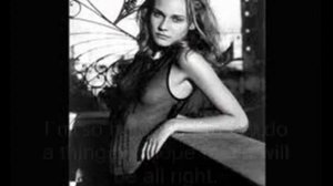 Diane Kruger, a classic beauty - photocollage with Free Falling