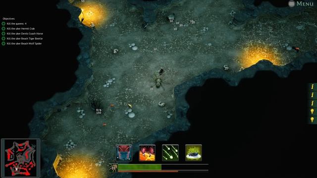 Empires Of the Undergrowth Играем за паука Часть 1, дошли до 18 уровня смотреть онлайн