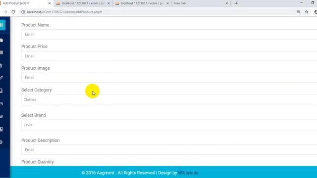 Tutorial 5: Ecommerce Website Add Product in PHP MySQL смотреть онлайн