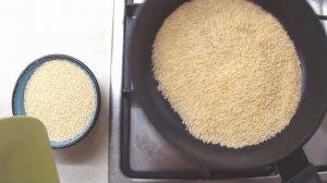 Как обжарить кунжут на сковороде