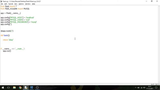 Flask in depth - 09 - Database Connectivity (MySQL) смотреть онлайн