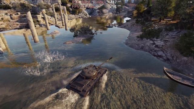 ? NVIDIA GeForce RTX 4070 [Laptop, 140W] - World of Tanks gameplay benchmarks (1080p) смотреть онлайн