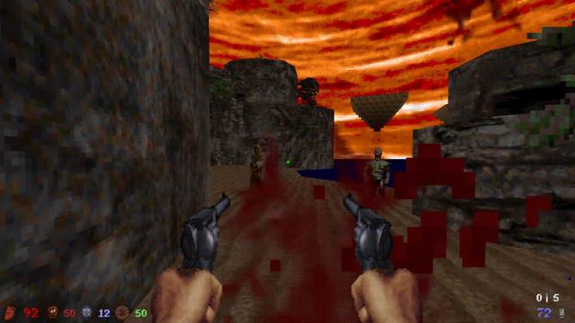 Doom 2 Lost Civilization map1 - project reblood смотреть онлайн