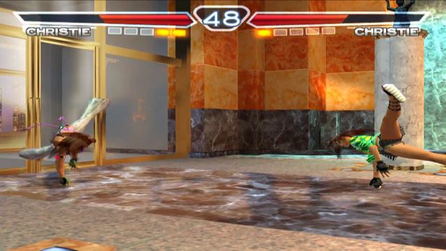 Tekken 4 Christie VS Christie (Statue) смотреть онлайн