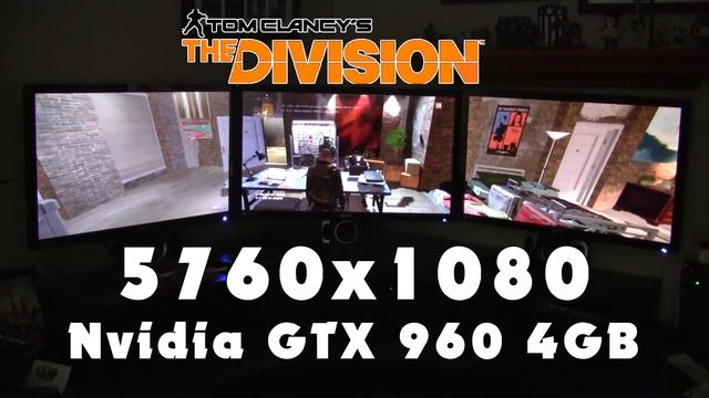 Tom Clancy's The Division Multi Monitor Setup (Nvidia Surround/AMD Eyefinity) 5760x1080 смотреть онлайн