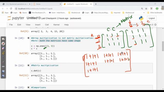 Python NumPy Tutorial | Machine Learning Basic Part-4 Numpy Operations смотреть онлайн