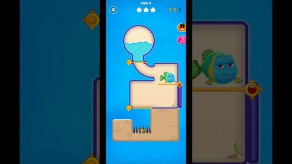 Save the fish gameplay android game /save the fish /Fishdom