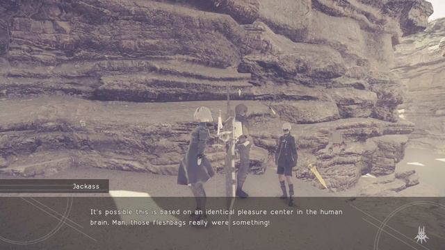 NieR: Automata Ep 14: Eating Fish for Jackass and Other Things смотреть онлайн