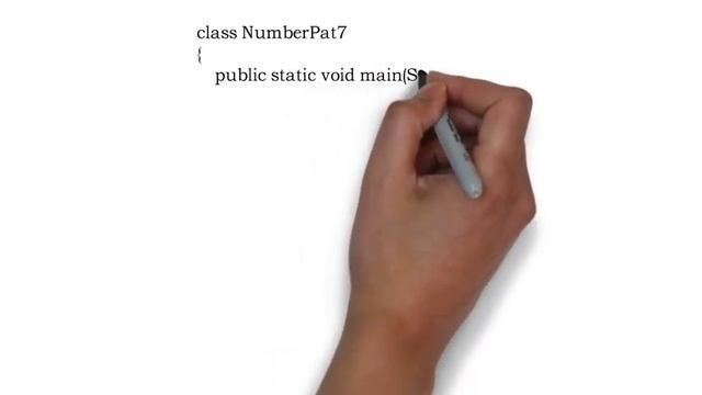#32 || Program to Print Number pattern 7.. || #JAVA || Java Programing Questions смотреть онлайн