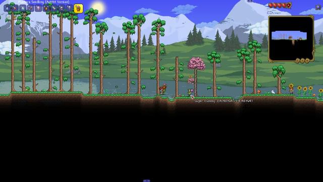Terraria, But Bosses Now Fight For You смотреть онлайн
