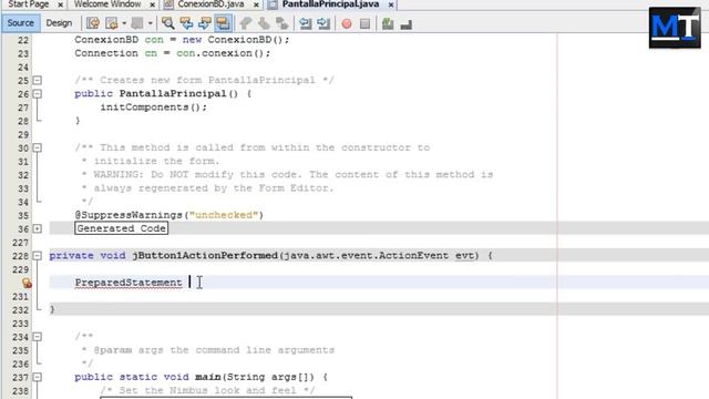 Insertar Datos en MySQL desde NetBeans [NetBeans con MySQL] [9/25] смотреть онлайн
