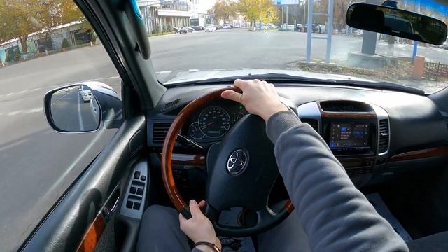 2008 Toyota Land Cruiser Prado | POV Test Drive #44 смотреть онлайн