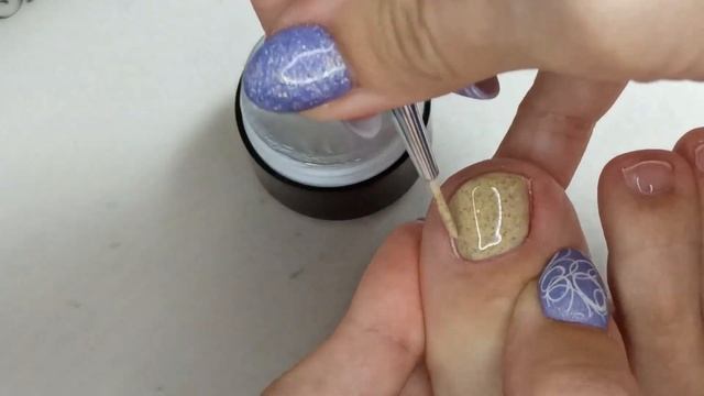 гель лак с Алиэкспресс с сахарком, база без липкого слоя от BORN PRETTY! смотреть онлайн
