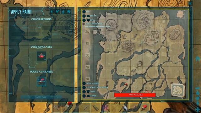 ARK How to Use War Map - Mark Locations Make A Key Tribe Map смотреть онлайн