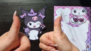 Хеллоу Китти ,Куроми , Мелоди / Бумажные стикеры / Асмр / Для детей