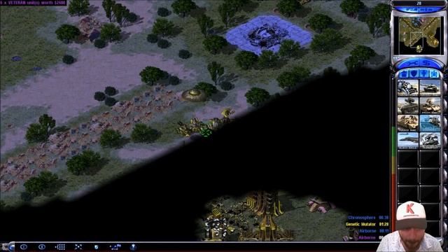 Chrono Eagles In Laboratory in Center map for Command & Conquer Yuri's Revenge Online Multiplayer смотреть онлайн