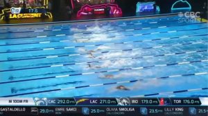 ISL 2020. Калеб Дрессел - на подъеме. Внушительный отрыв на 100 м Вольный стиль и РЕКОРД АМЕРИКИ!