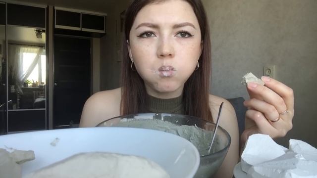 Очень вкусное видео с большой чашей пасты/ASMR/Super long crunch/Mukbang смотреть онлайн