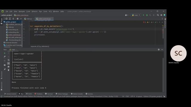 Delimiters in Python Polars смотреть онлайн