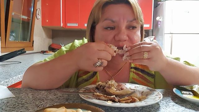 МУКБАНГ 💢 5 КИЛОГРАММ ЕДЫ. ПОСМОТРИМ СМОГУ?MUKBANG 💥FRIED POTATOES 5 KILOGRAM FOOD LET'S SEE CAN? смотреть онлайн