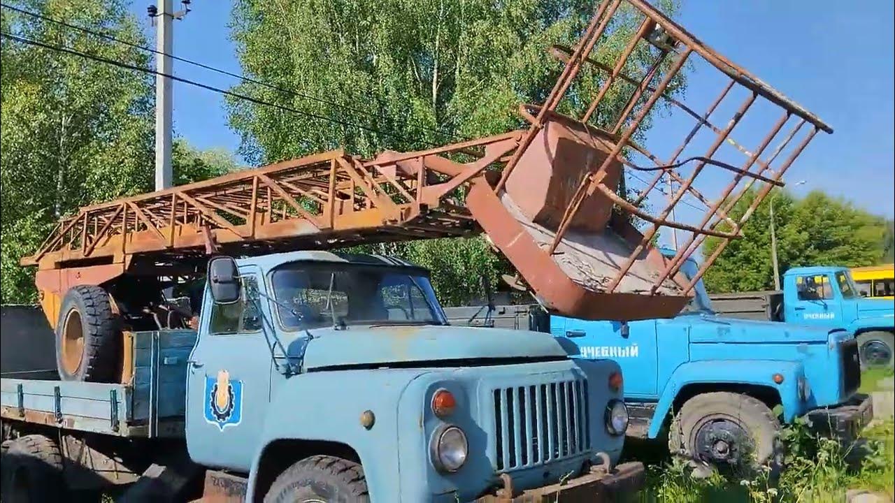 Автоподъемник АП17 ГАЗ-53 смотреть онлайн