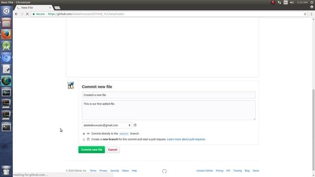 Using GitHub and GitLab: Add or edit files in the web interface смотреть онлайн