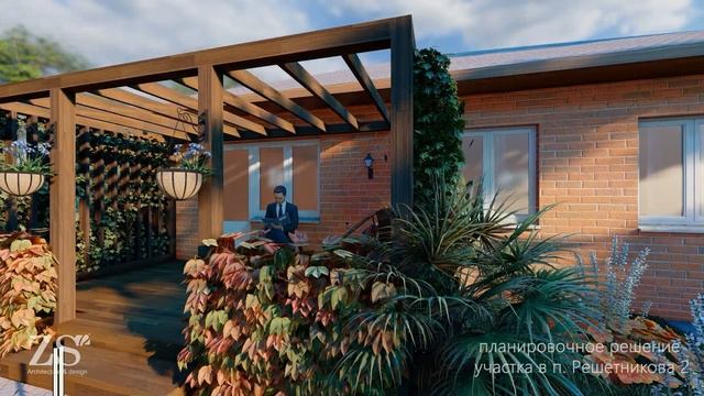 Планировочное решение участка п. Решетникова 2 Тюмень смотреть онлайн