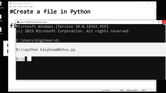 Python #45 | Create a file in Python | What is file already exist | Hindi | Jayesh Umre смотреть онлайн