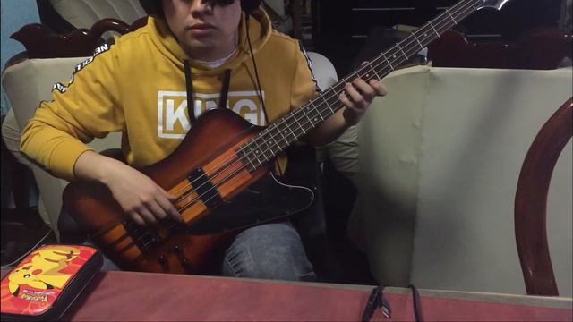 Radiohead - Jigsaw falling into place (Bass cover) смотреть онлайн